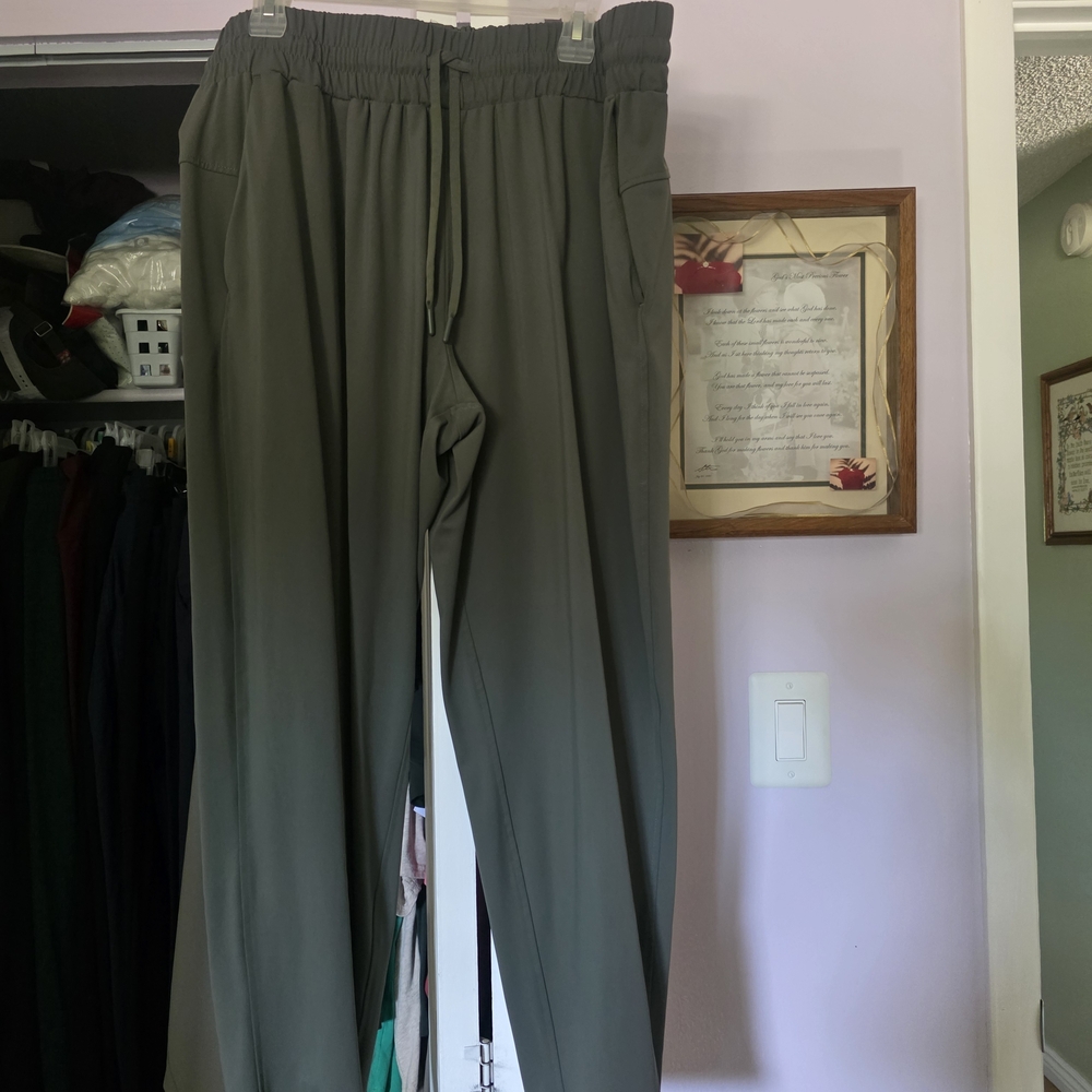 Women's Olive Joggers